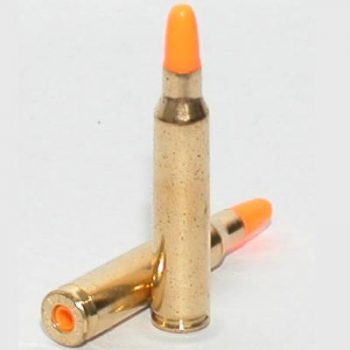 22 Brass Dummy Rounds With New Match Grade Bullet –